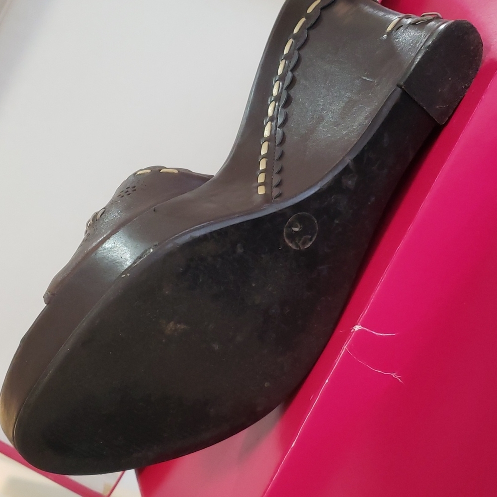 Leather platform mules - Picture 8 of 10